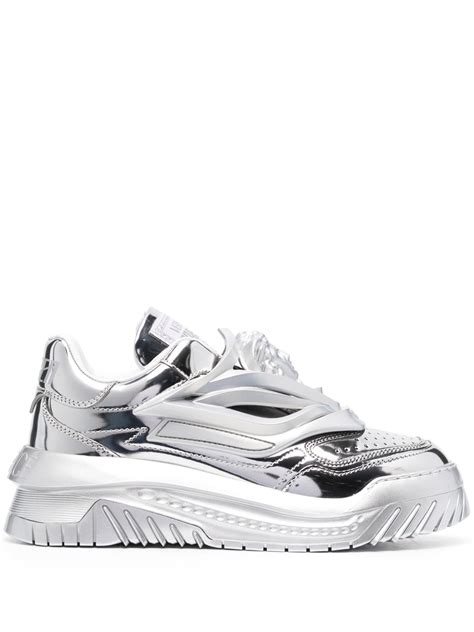 versace silver label men's shoes.